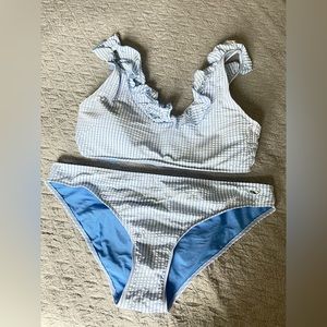 Vineyard Vines Seersucker Swim Set